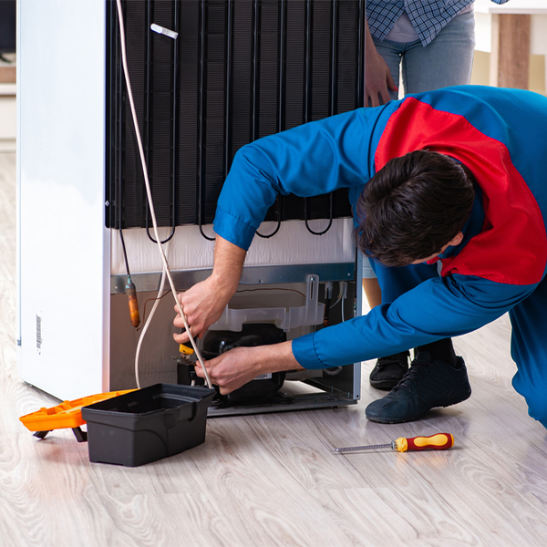 how much do you charge for refrigerator repair services in Oakbrook